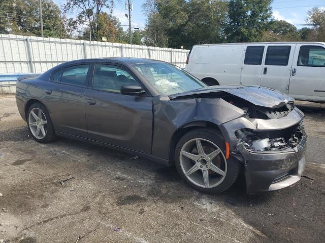 2C3CDXBG0HH520411 - 2017 DODGE CHARGER SE GRAY photo 4