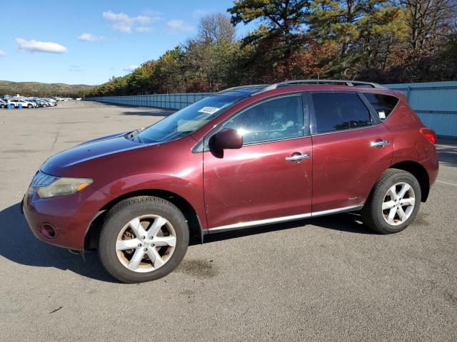 JN8AZ18W69W138245 - 2009 NISSAN MURANO S BURGUNDY photo 1