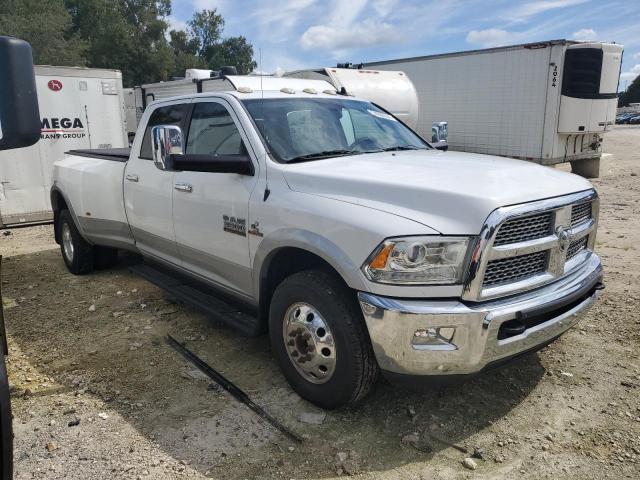 3C63RPJLXFG609676 - 2015 RAM 3500 LARAMIE WHITE photo 4