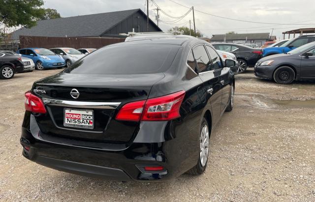 3N1AB7APXJY208982 - 2018 NISSAN SENTRA S BLACK photo 4