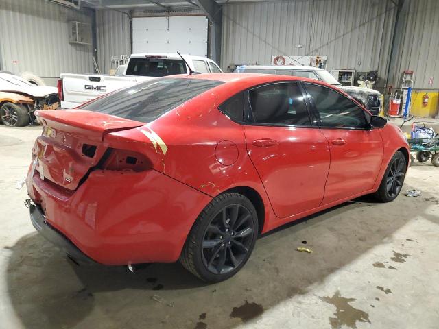 1C3CDFGB1GD791559 - 2016 DODGE DART GT SPORT RED photo 3