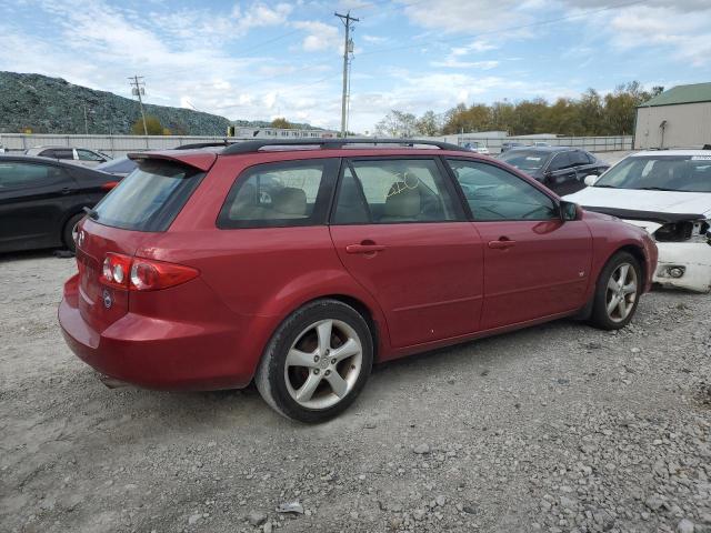 1YVHP82D955M27615 - 2005 MAZDA 6 S RED photo 3