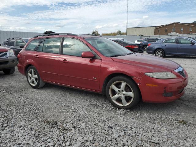 1YVHP82D955M27615 - 2005 MAZDA 6 S RED photo 4