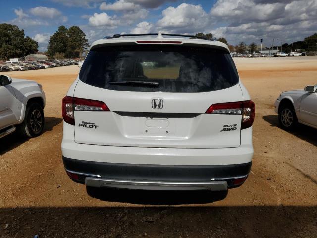 5FNYF6H07NB088627 - 2022 HONDA PILOT ELITE WHITE photo 6