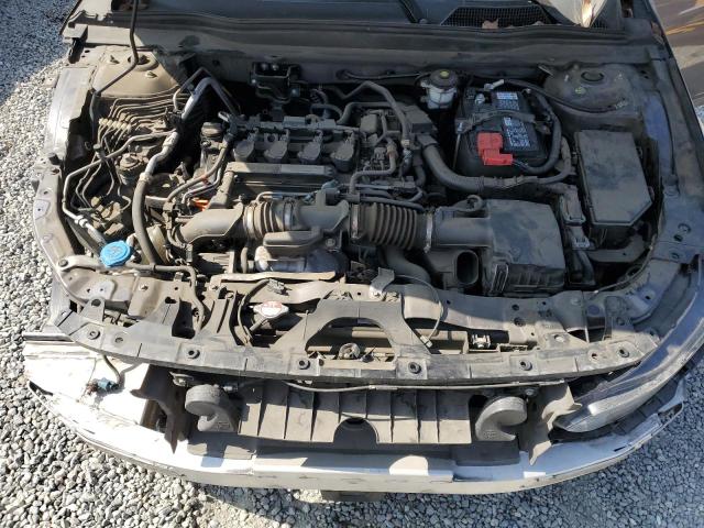 1HGCV1F14KA075450 - 2019 HONDA ACCORD LX GRAY photo 11