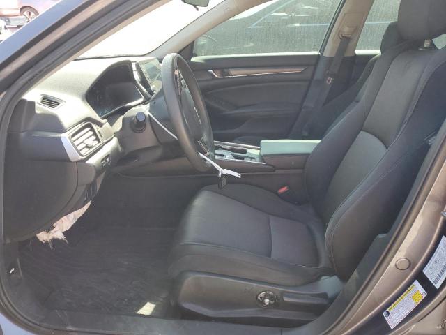 1HGCV1F14KA075450 - 2019 HONDA ACCORD LX GRAY photo 7