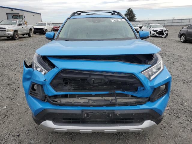 2T3J1RFV3KW009833 - 2019 TOYOTA RAV4 ADVENTURE BLUE photo 5