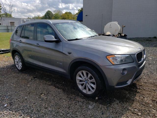 5UXWX9C5XD0A08924 - 2013 BMW X3 XDRIVE28I GRAY photo 4