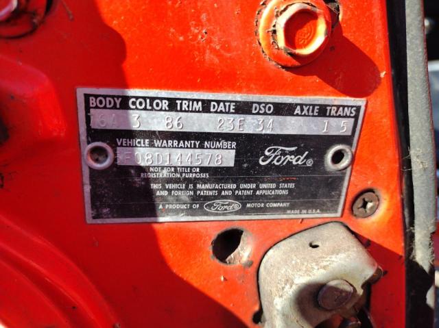 5F08D144578 - 1965 FORD MUSTANG Orange photo 10