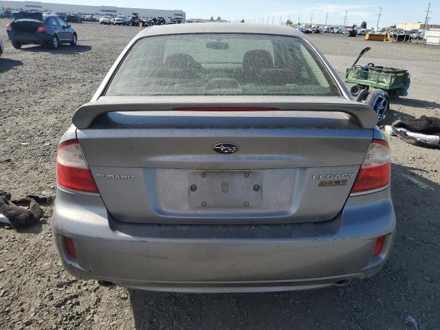 4S3BL616397236782 - 2009 SUBARU LEGACY 2.5I SILVER photo 6