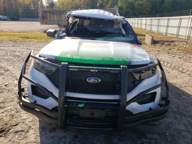 1FM5K8AC5NGA01856 - 2022 FORD EXPLORER POLICE INTERCEPTOR WHITE photo 5