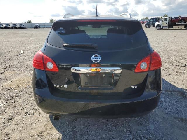 JN8AS5MT0CW601141 - 2012 NISSAN ROGUE S BLACK photo 6