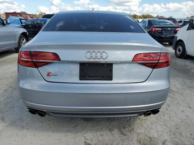 WAUK2AFD6FN011936 - 2015 AUDI S8 QUATTRO SILVER photo 6