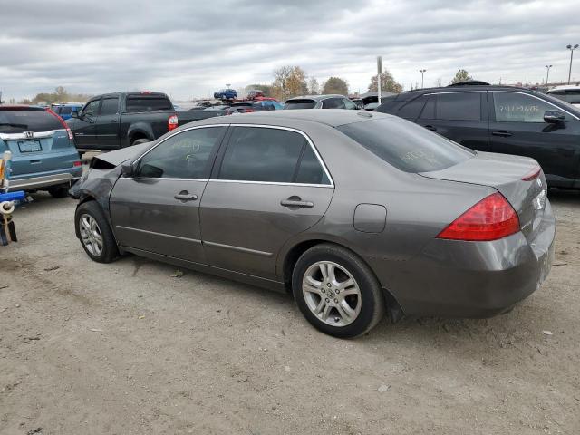 1HGCM56817A142293 - 2007 HONDA ACCORD EX GRAY photo 2