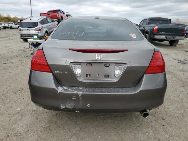 1HGCM56817A142293 - 2007 HONDA ACCORD EX GRAY photo 6