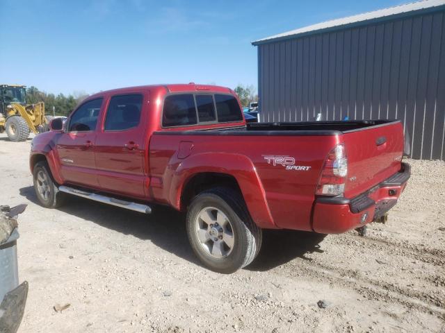 3TMKU4HN1AM026447 - 2010 TOYOTA TACOMA DOUBLE CAB PRERUNNER LONG BED RED photo 2