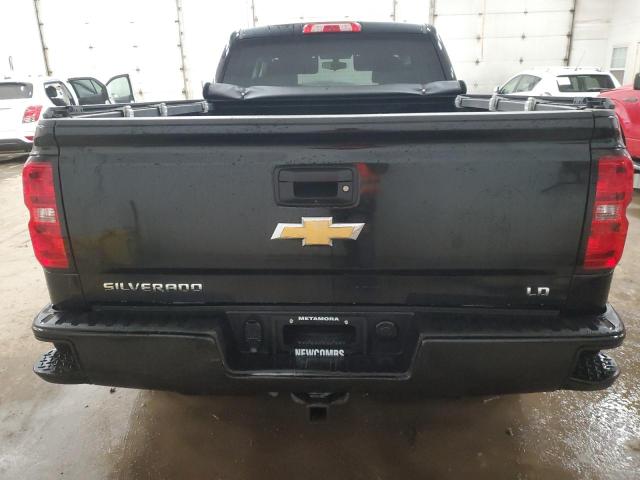 2GCVKMEC5K1218341 - 2019 CHEVROLET SILVERADO K1500 CUSTOM BLACK photo 6