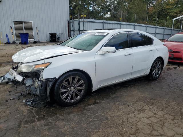 19UUA8F38EA008820 - 2014 ACURA TL SE WHITE photo 1