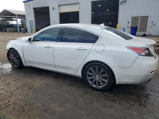 19UUA8F38EA008820 - 2014 ACURA TL SE WHITE photo 2