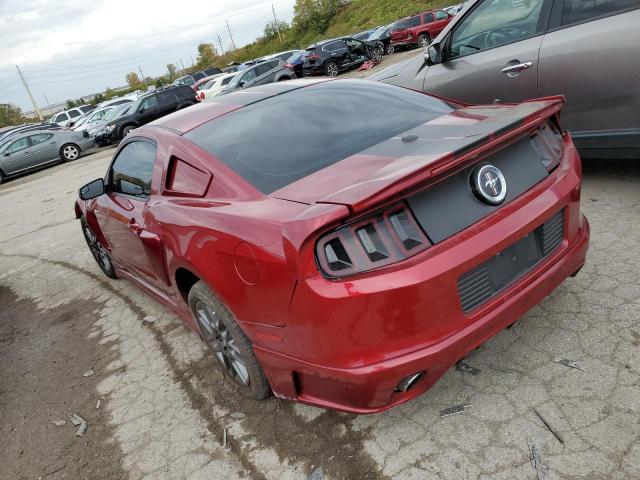 1ZVBP8AM3E5231423 - 2014 FORD MUSTANG RED photo 2