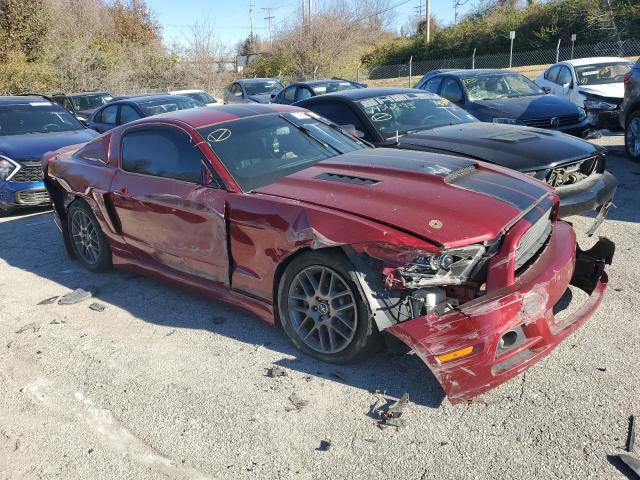 1ZVBP8AM3E5231423 - 2014 FORD MUSTANG RED photo 4