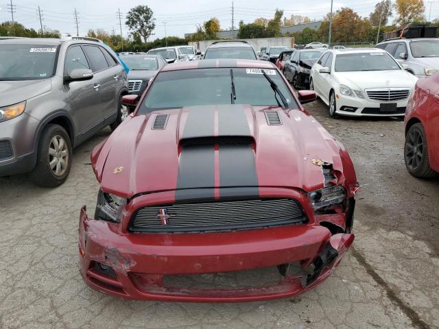 1ZVBP8AM3E5231423 - 2014 FORD MUSTANG RED photo 5