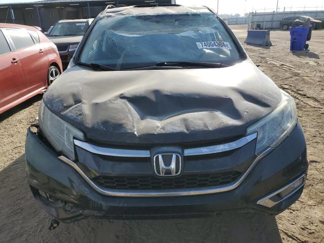 2HKRM4H53GH663496 - 2016 HONDA CR-V EX BLACK photo 5