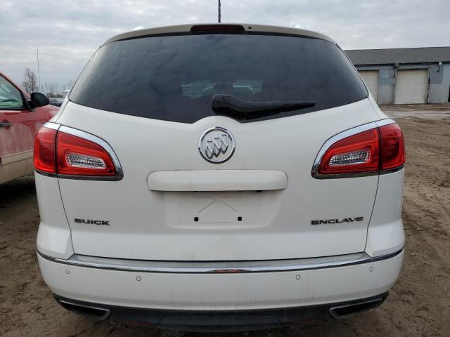 5GAKRAKD5EJ104958 - 2014 BUICK ENCLAVE WHITE photo 6