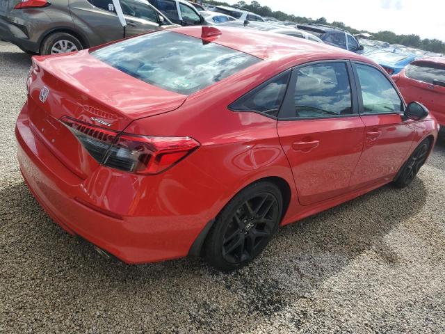 2HGFE2F56RH583873 - 2024 HONDA CIVIC SPORT RED photo 3