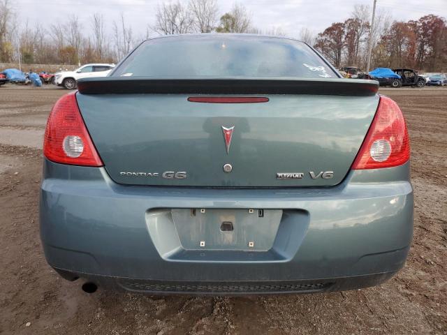 1G2ZJ57K094272955 - 2009 PONTIAC G6 BLUE photo 6