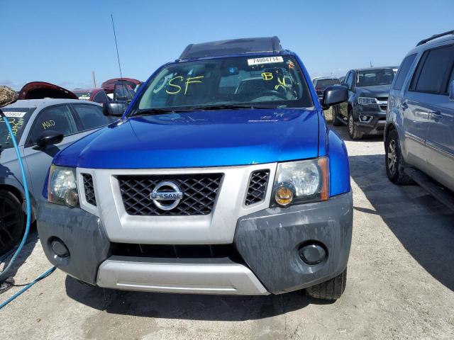 5N1AN0NU8CC520382 - 2012 NISSAN XTERRA OFF ROAD BLUE photo 5