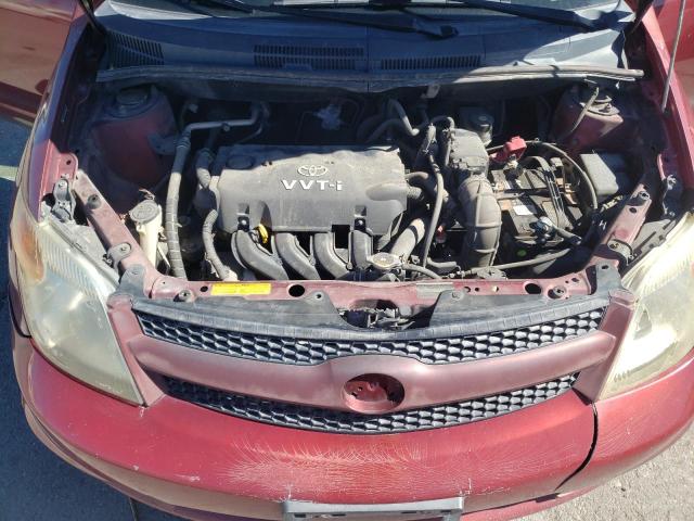 JTKKT624X60162643 - 2006 TOYOTA SCION RED photo 11