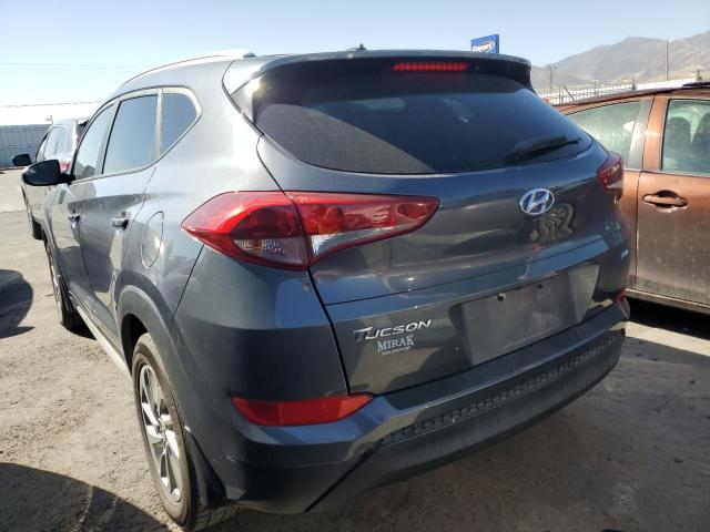 KM8J3CA46HU570468 - 2017 HYUNDAI TUCSON LIMITED GRAY photo 2