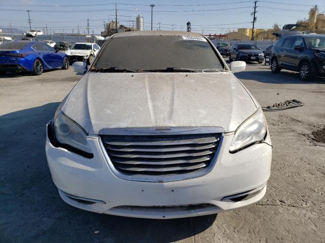 1C3CCBBGXEN105668 - 2014 CHRYSLER 200 TOURING WHITE photo 5