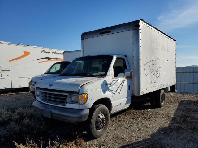 1FDKE37GXSHB45867 - 1995 FORD ECONOLINE E350 CUTAWAY VAN WHITE photo 1