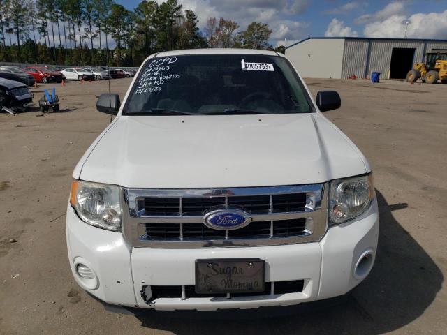 1FMCU0C78CKB80522 - 2012 FORD ESCAPE XLS WHITE photo 5