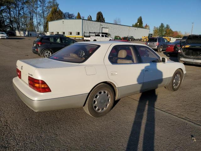 JT8BH22F0T0066694 - 1996 LEXUS LS 400 WHITE photo 3