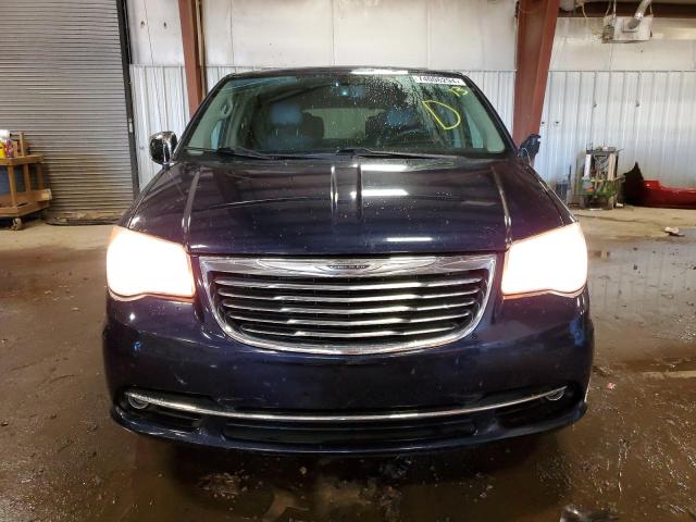 2C4RC1CG0DR684735 - 2013 CHRYSLER TOWN & COU TOURING L BLUE photo 5