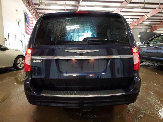 2C4RC1CG0DR684735 - 2013 CHRYSLER TOWN & COU TOURING L BLUE photo 6