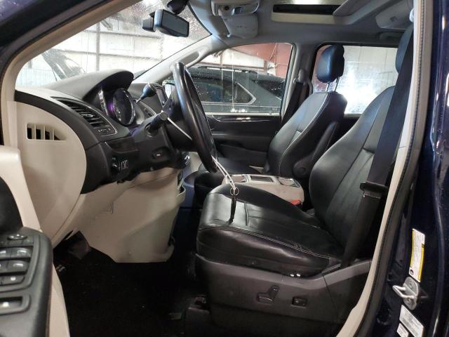 2C4RC1CG0DR684735 - 2013 CHRYSLER TOWN & COU TOURING L BLUE photo 7