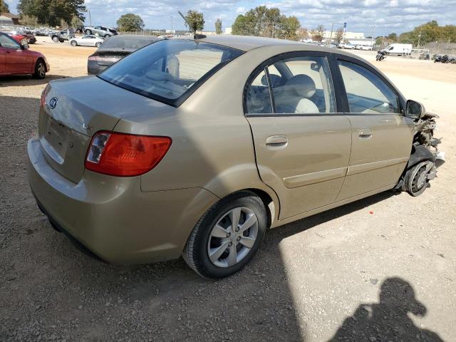 KNADH4A3XB6735379 - 2011 KIA RIO BASE GOLD photo 3