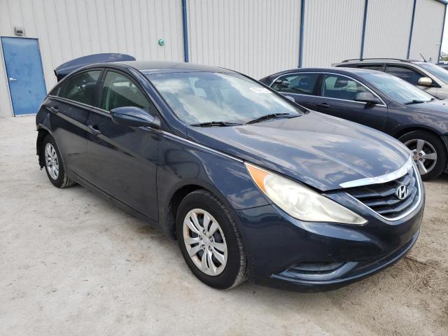 5NPEB4AC1CH331919 - 2012 HYUNDAI SONATA GLS BLUE photo 4