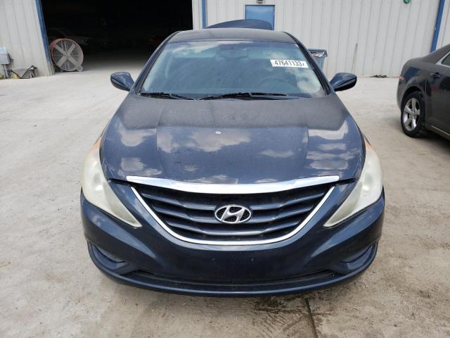 5NPEB4AC1CH331919 - 2012 HYUNDAI SONATA GLS BLUE photo 5