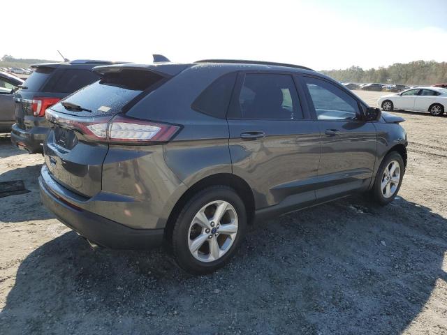 2FMTK3G82FBB70612 - 2015 FORD EDGE SE GRAY photo 3