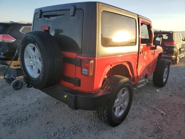 1C4AJWAGXFL572295 - 2015 JEEP WRANGLER SPORT RED photo 3