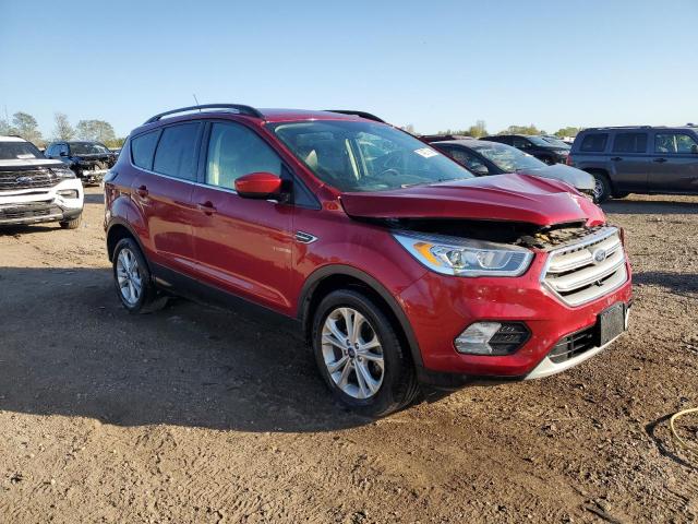 1FMCU0HD3JUD14773 - 2018 FORD ESCAPE SEL RED photo 4