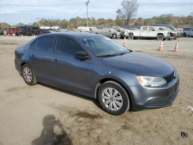 3VW2K7AJ6EM301554 - 2014 VOLKSWAGEN JETTA BASE GREEN photo 4