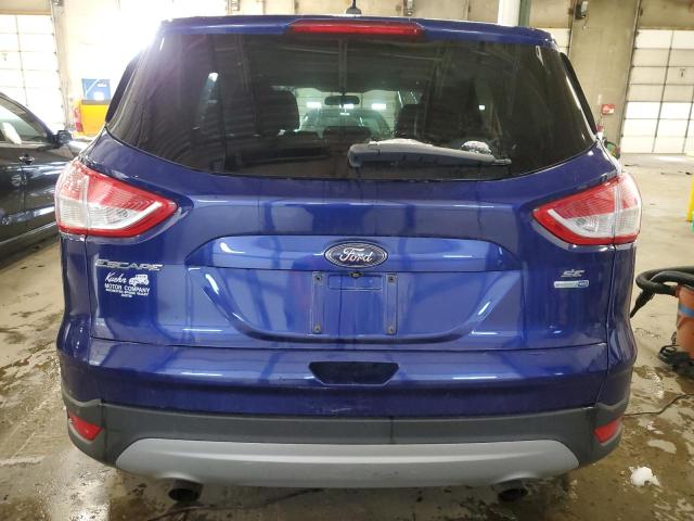 1FMCU9GX2EUC65653 - 2014 FORD ESCAPE SE BLUE photo 6