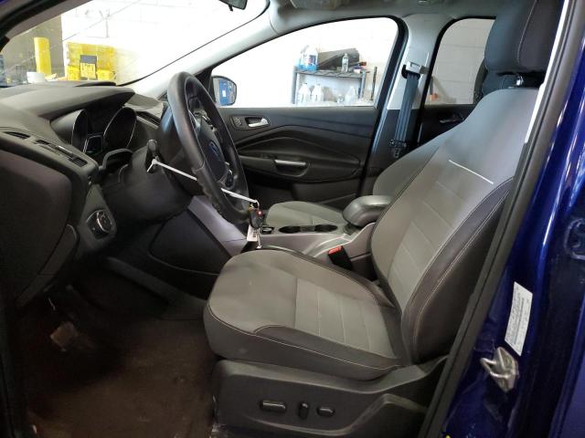 1FMCU9GX2EUC65653 - 2014 FORD ESCAPE SE BLUE photo 7