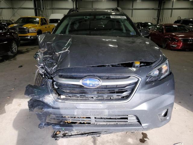 4S4BTAFC1M3162890 - 2021 SUBARU OUTBACK PREMIUM GRAY photo 5